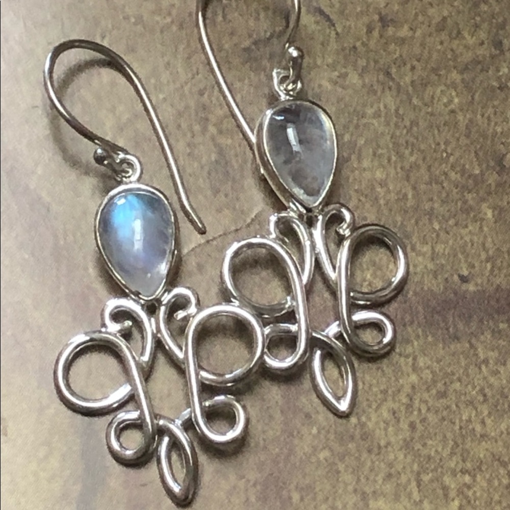 Kalimaya Opal Swirl Earrings - Picture 6 of 8